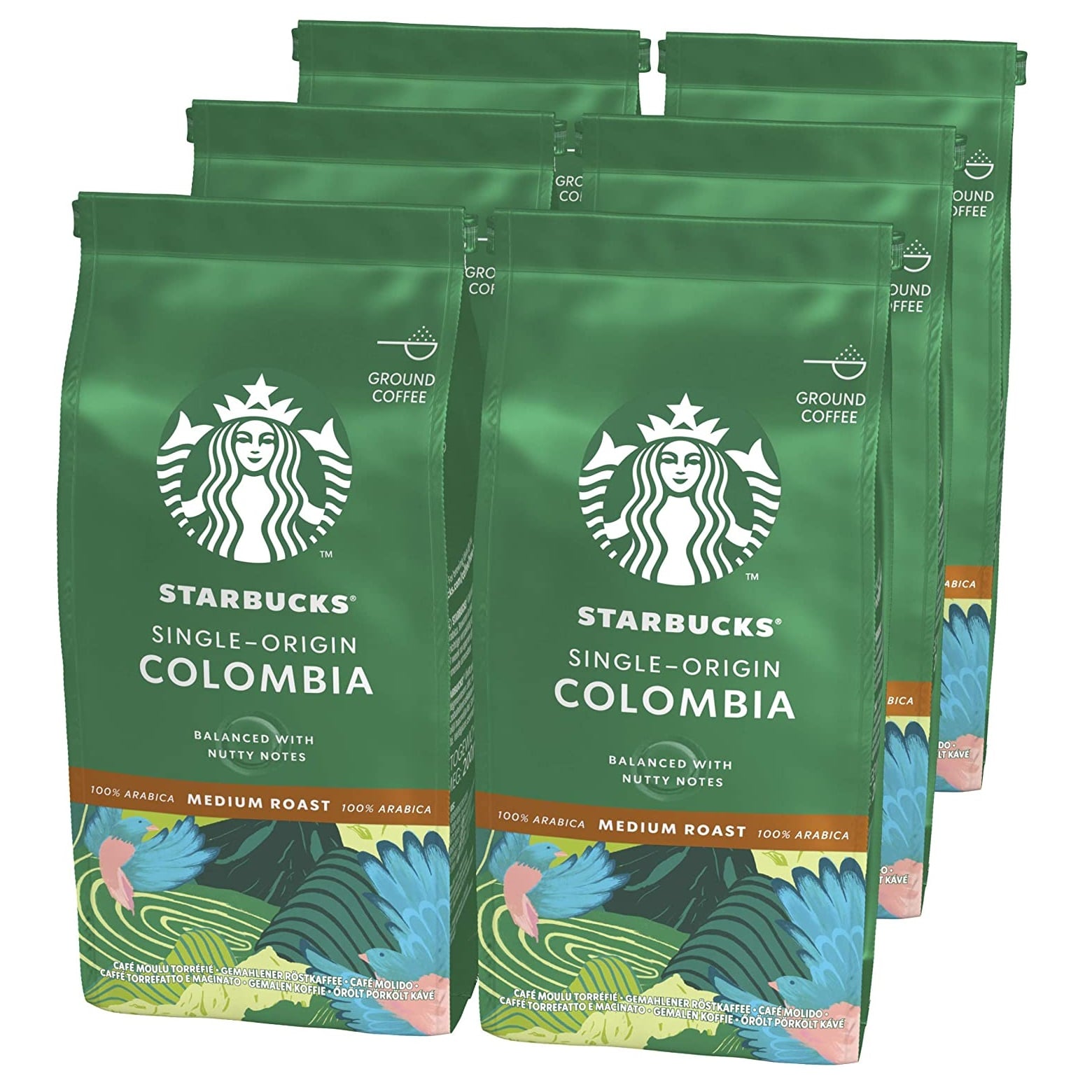 قیمت قهوه پودر استارباکس کلمبیا مدیوم 200 گرم