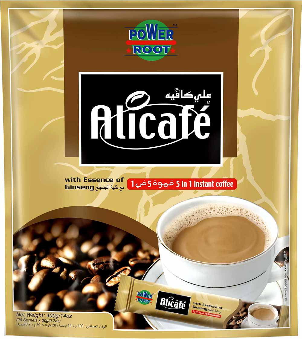 قهوه علی کافه طلایی 5 در 1
