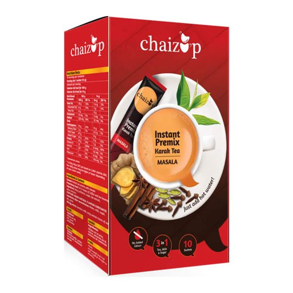 شیر چای کرک ماسالا chaizup بسته 10 عددی اورجینال سالیکا