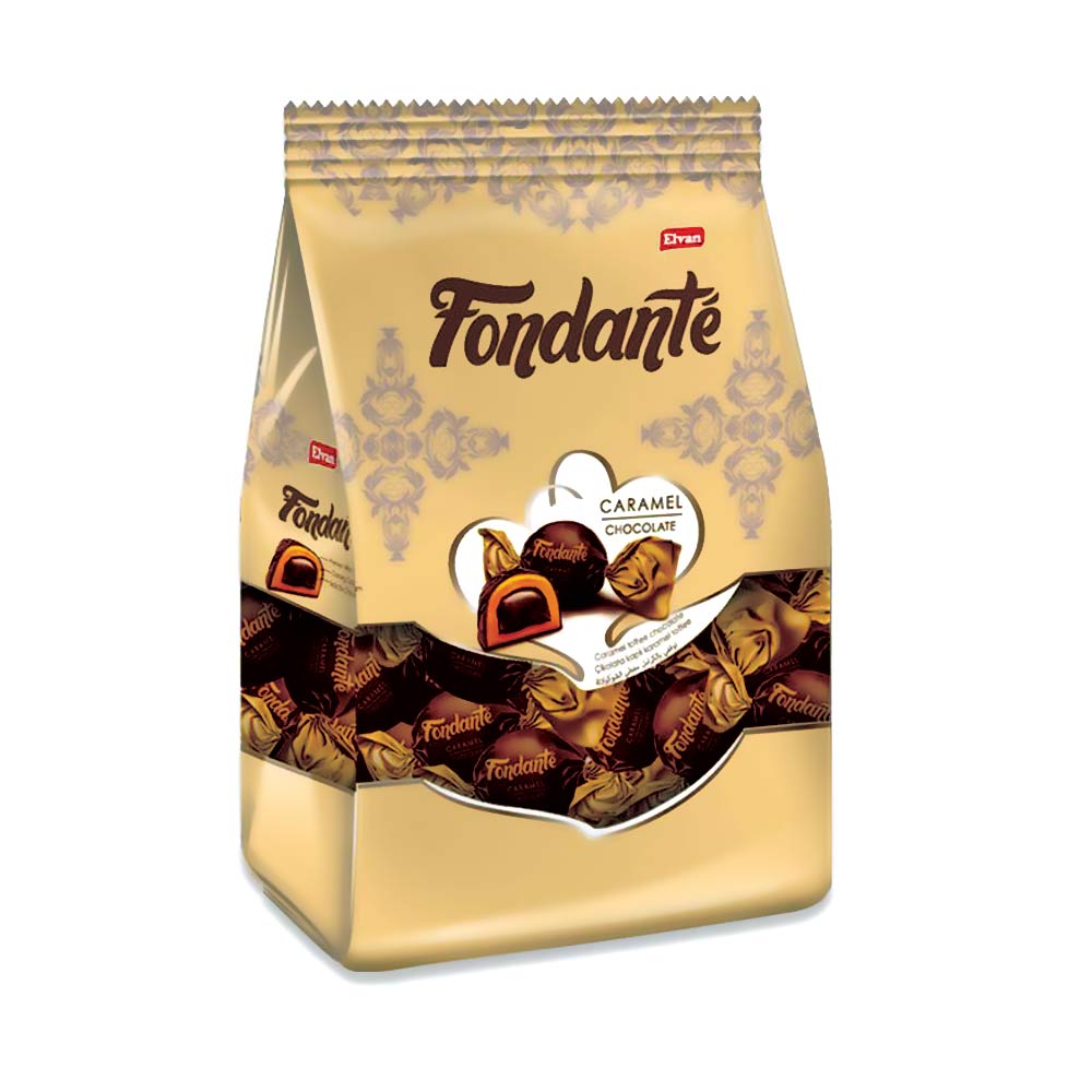 شکلات فوندانت کارامل ترکیه ۵۰۰ گرم