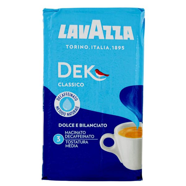 پودر قهوه لاوازا مدل Dek Classico مقدار 250 گرم اصل