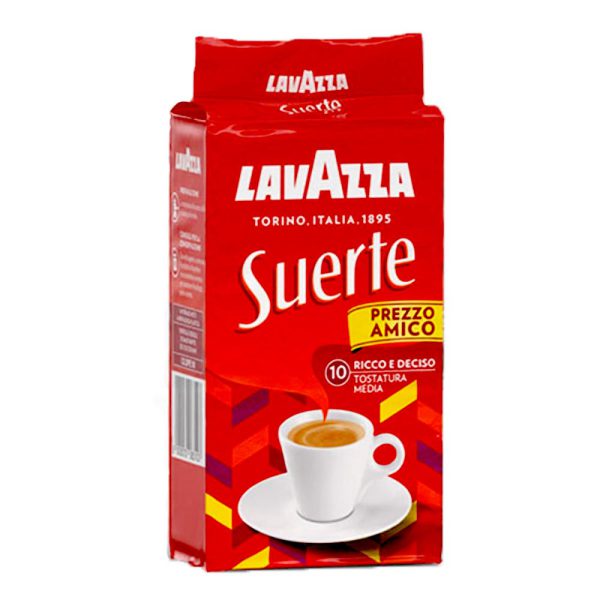 پودر قهوه لاوازا 250 گرمی مدل Suerte اصل