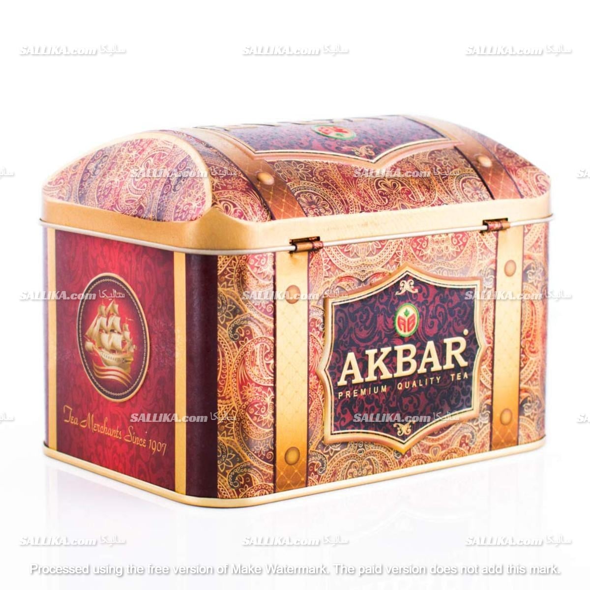 Royal Tea Celebrations Sallika Akbar Treasure Box 250g Strawberry Cream 1