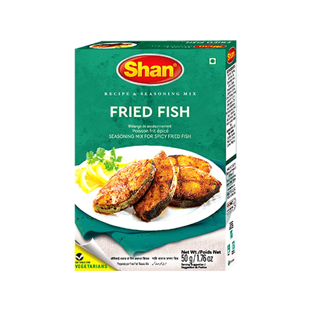 ادویه ماهی Shan بسته 50 گرمی اورجینال
