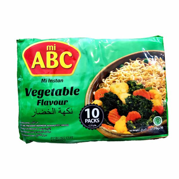 نودل سبزیجات mi ABC تاریخ دار