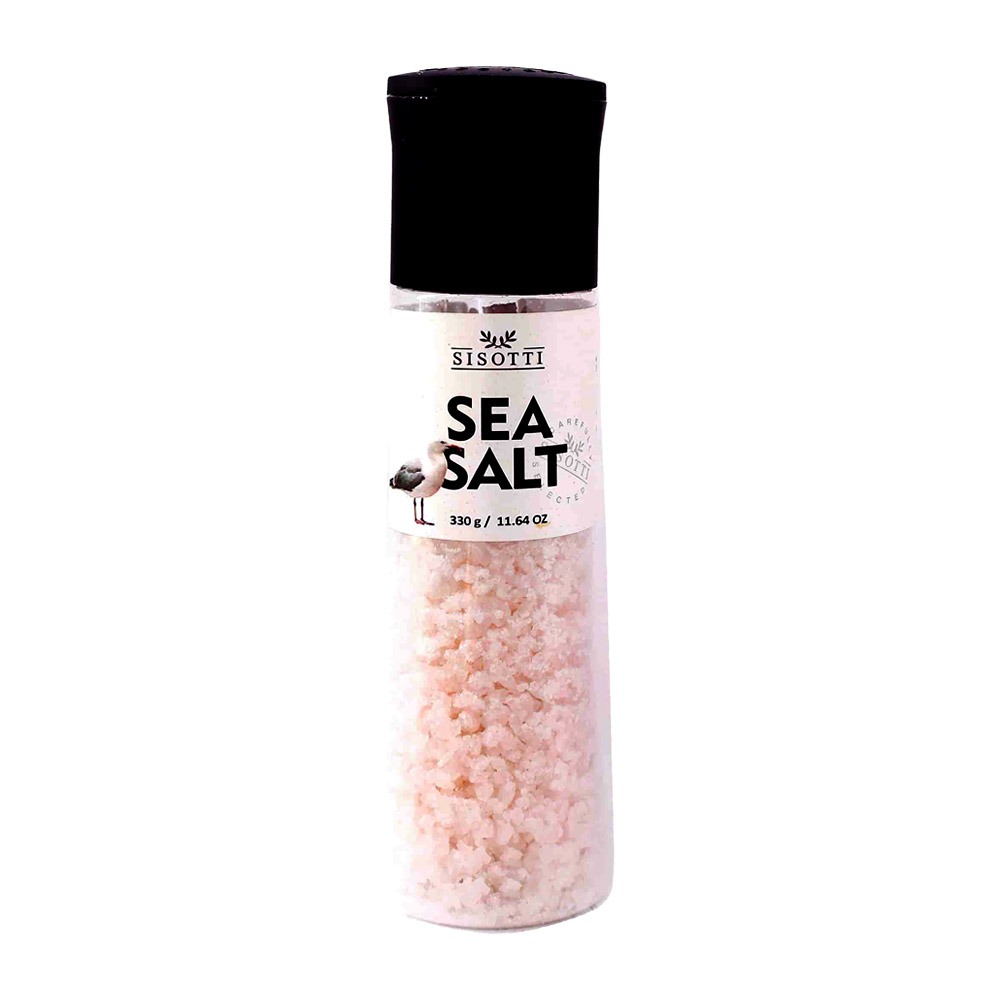 نمک دریایی sisotti مقدار 330 گرمی اورجینال سالیکا