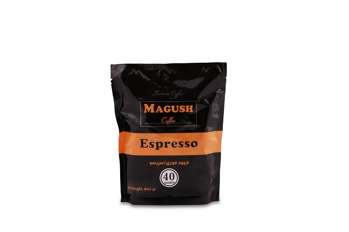 قهوه اسپرسو ماگوش دو گرمی چهل عددی