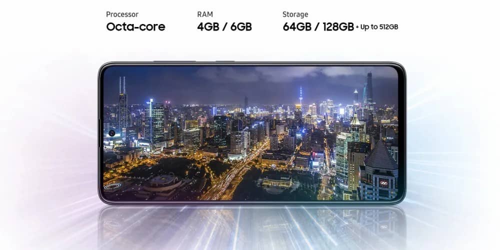 امکانات و ارتباطات موبایل سامسونگ Galaxy A51